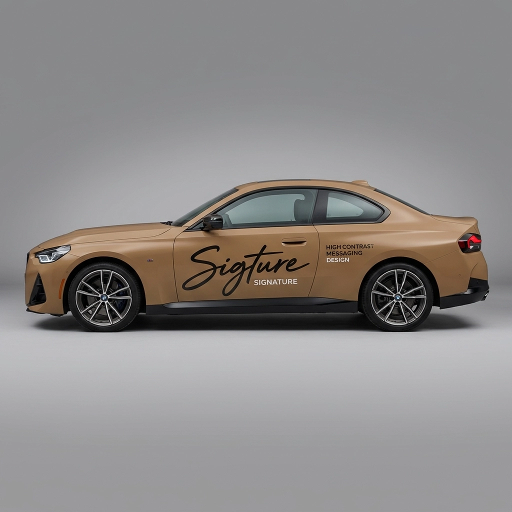2025 BMW 230i Base wrap concept