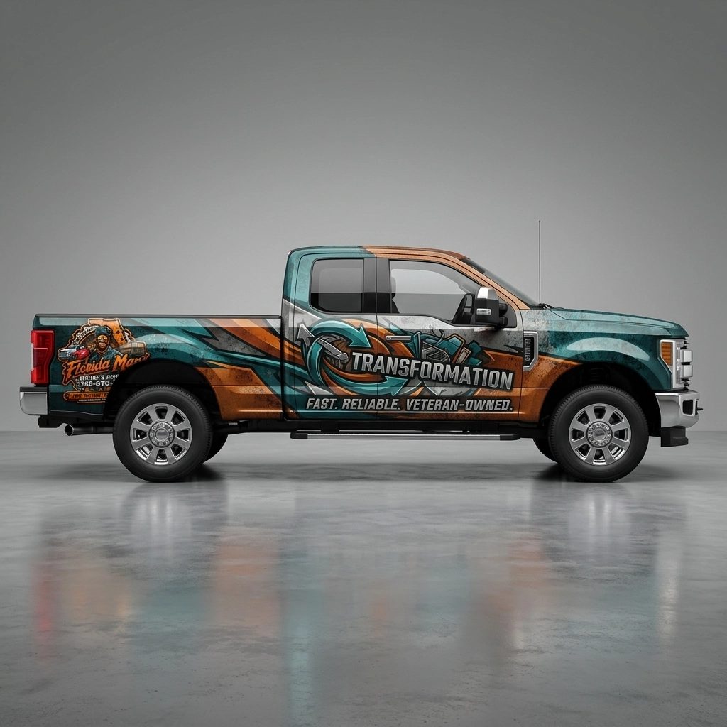 2019 Ford F-250 Super Duty Lariat wrap concept