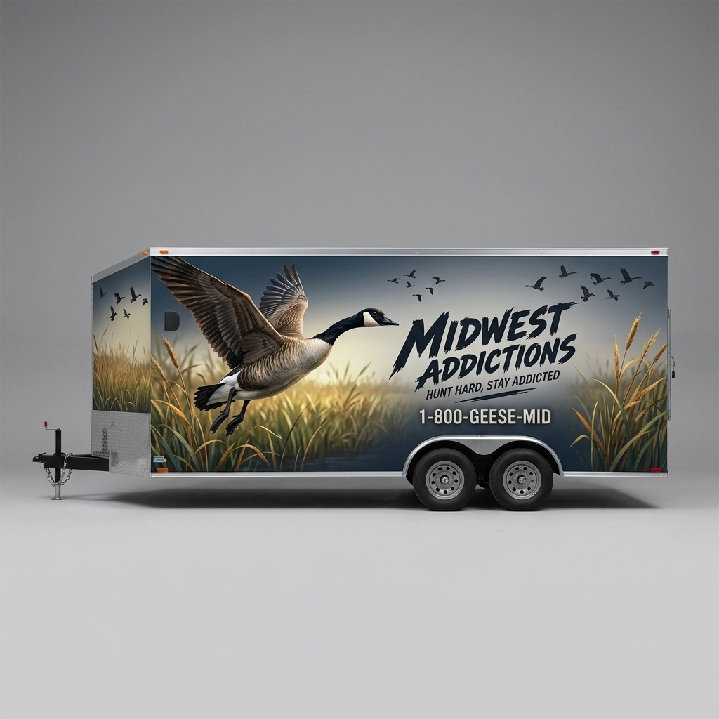 V-Nose Trailer wrap concept