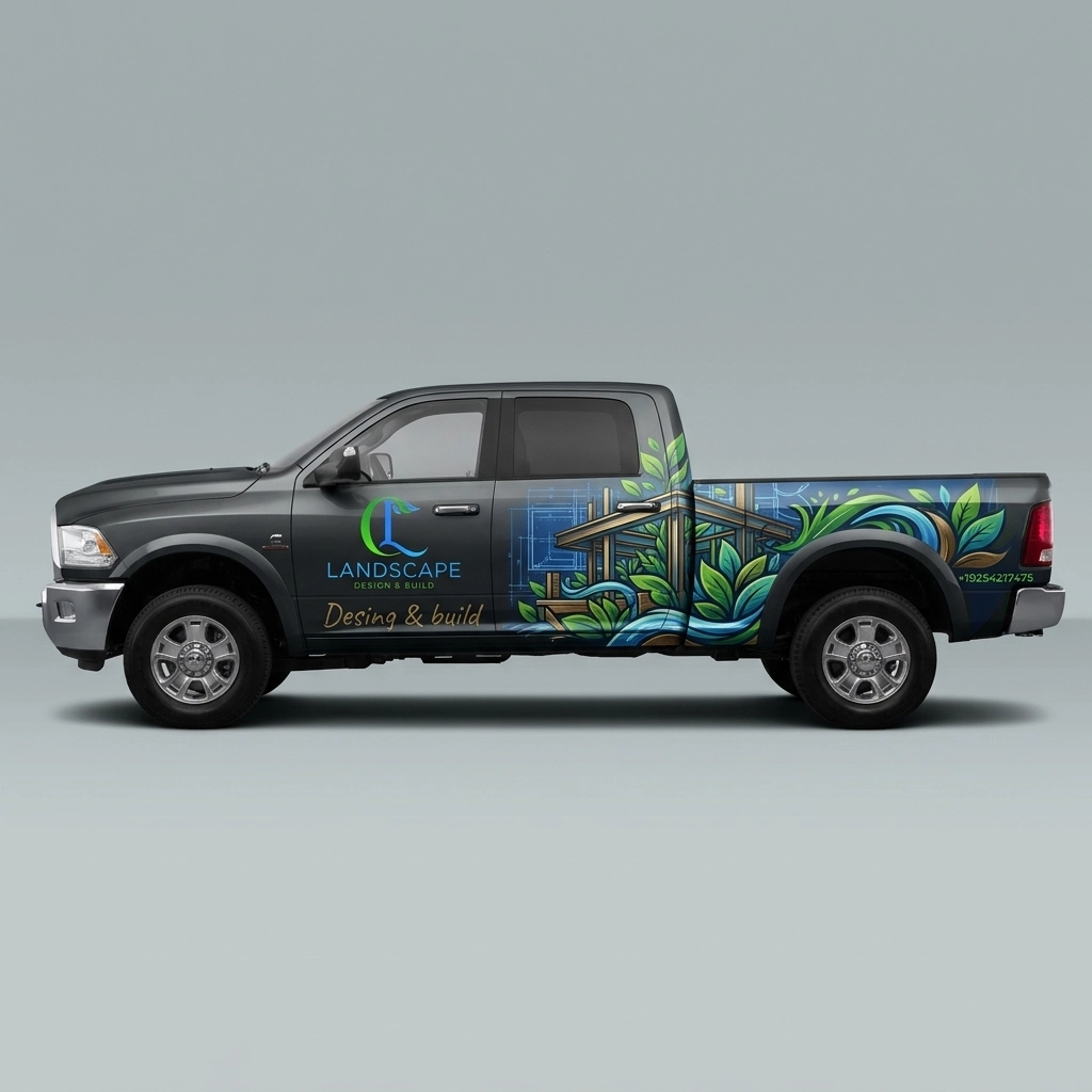2015 Ram 3500 SLT wrap concept