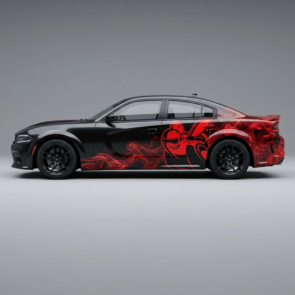 2023 Dodge Charger Scat Pack wrap concept