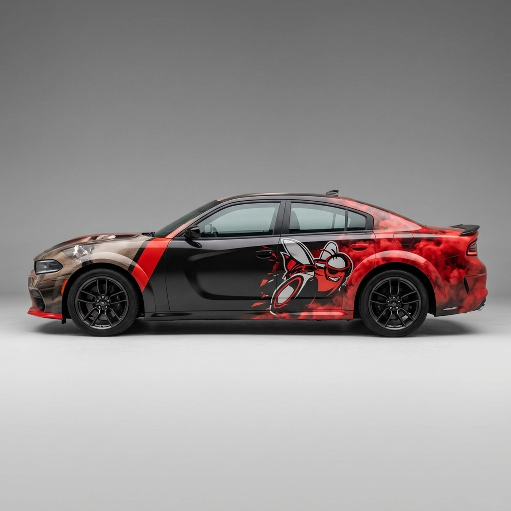 2023 Dodge Charger Scat Pack wrap concept