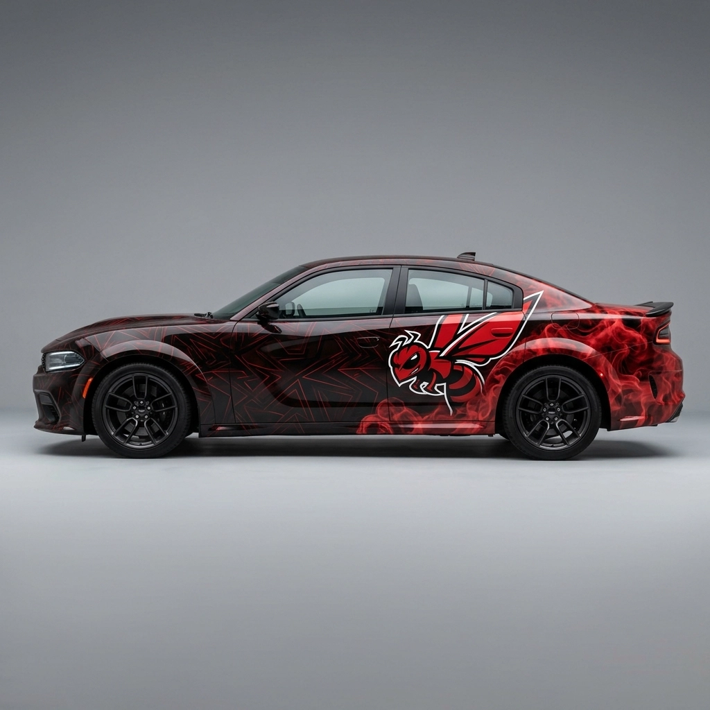 2023 Dodge Charger Scat Pack wrap concept