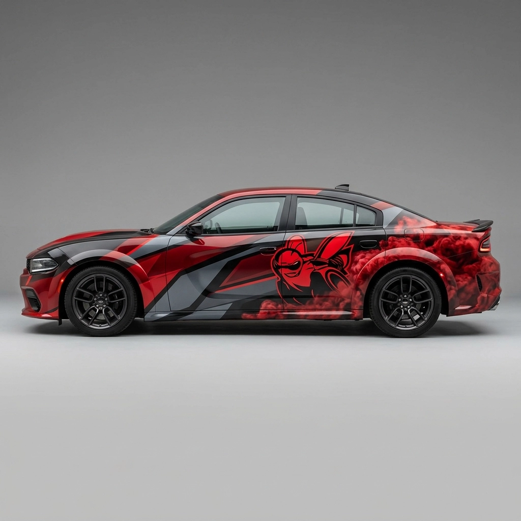 2023 Dodge Charger Scat Pack wrap concept