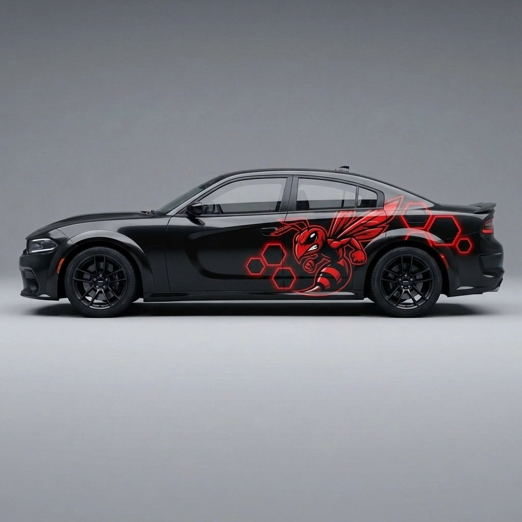 2023 Dodge Charger Scat Pack wrap concept