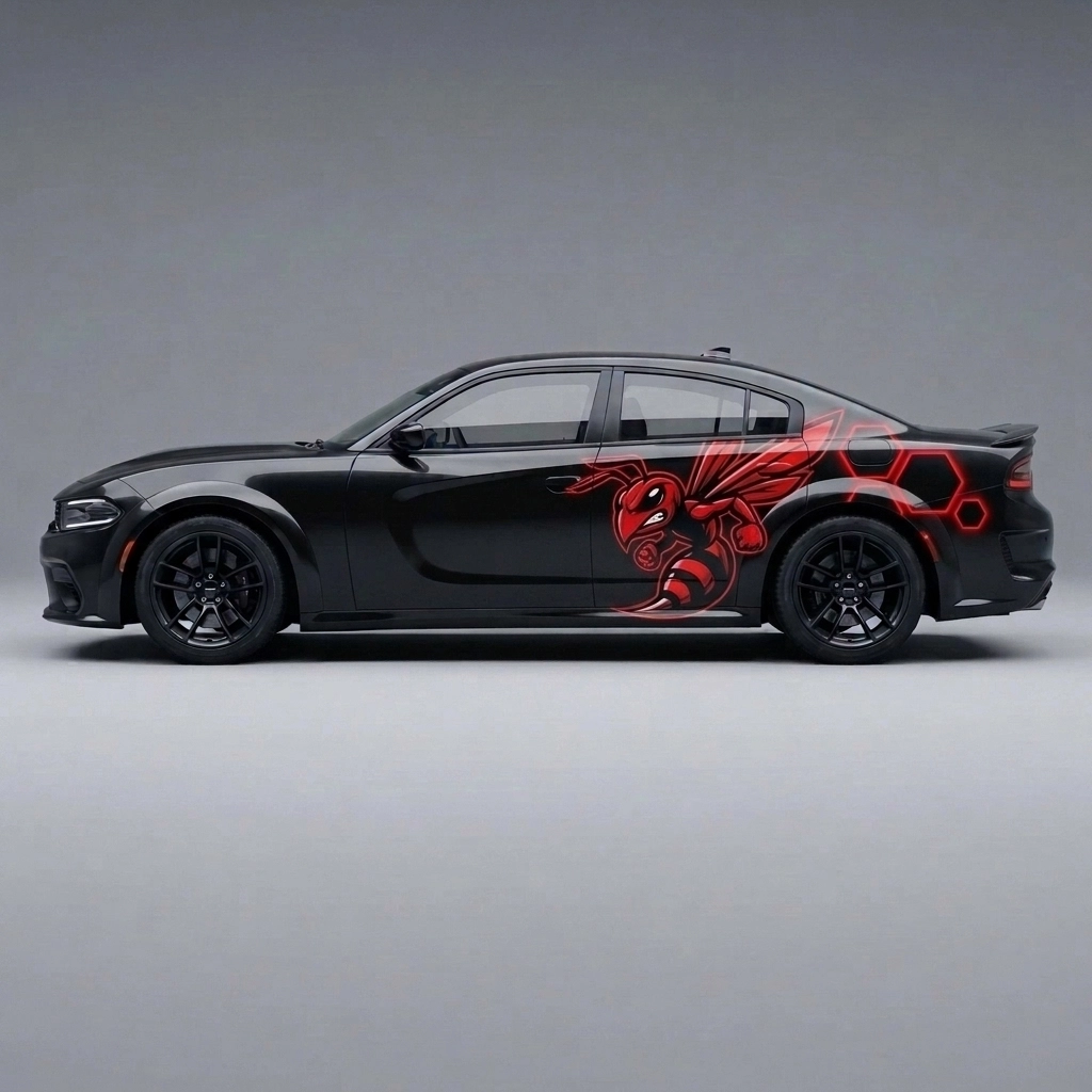 2023 Dodge Charger Scat Pack wrap concept