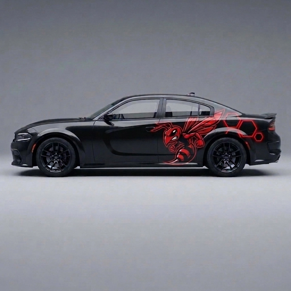 2023 Dodge Charger Scat Pack wrap concept