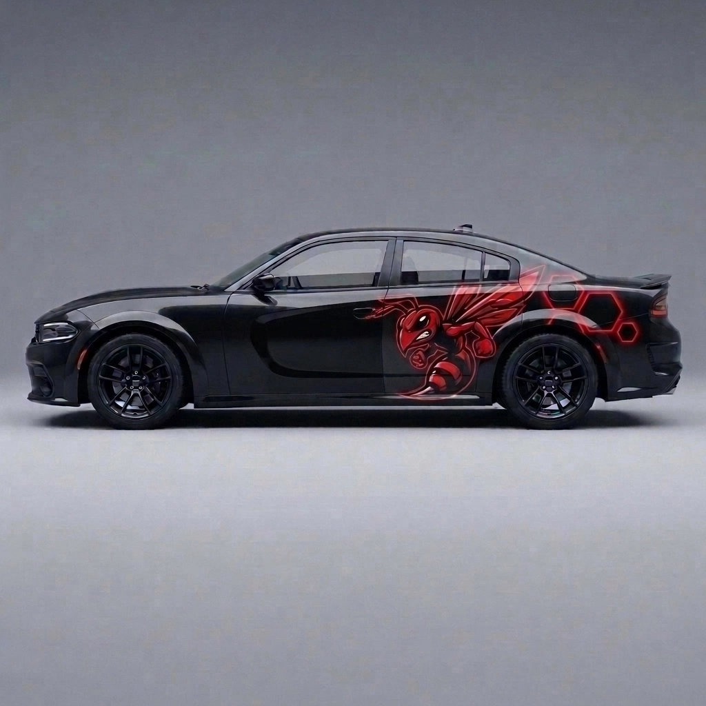 2023 Dodge Charger Scat Pack wrap concept