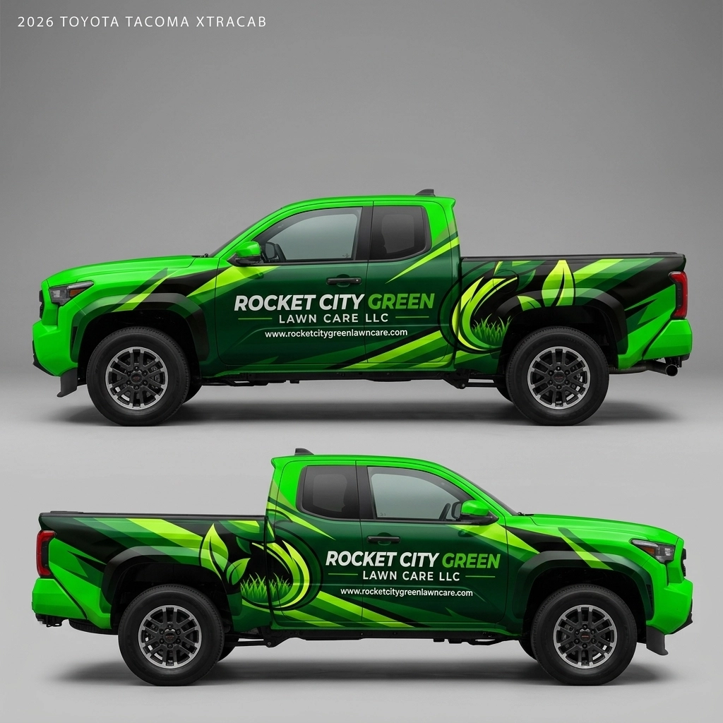 2026 Toyota Tacoma TRD PreRunner wrap concept
