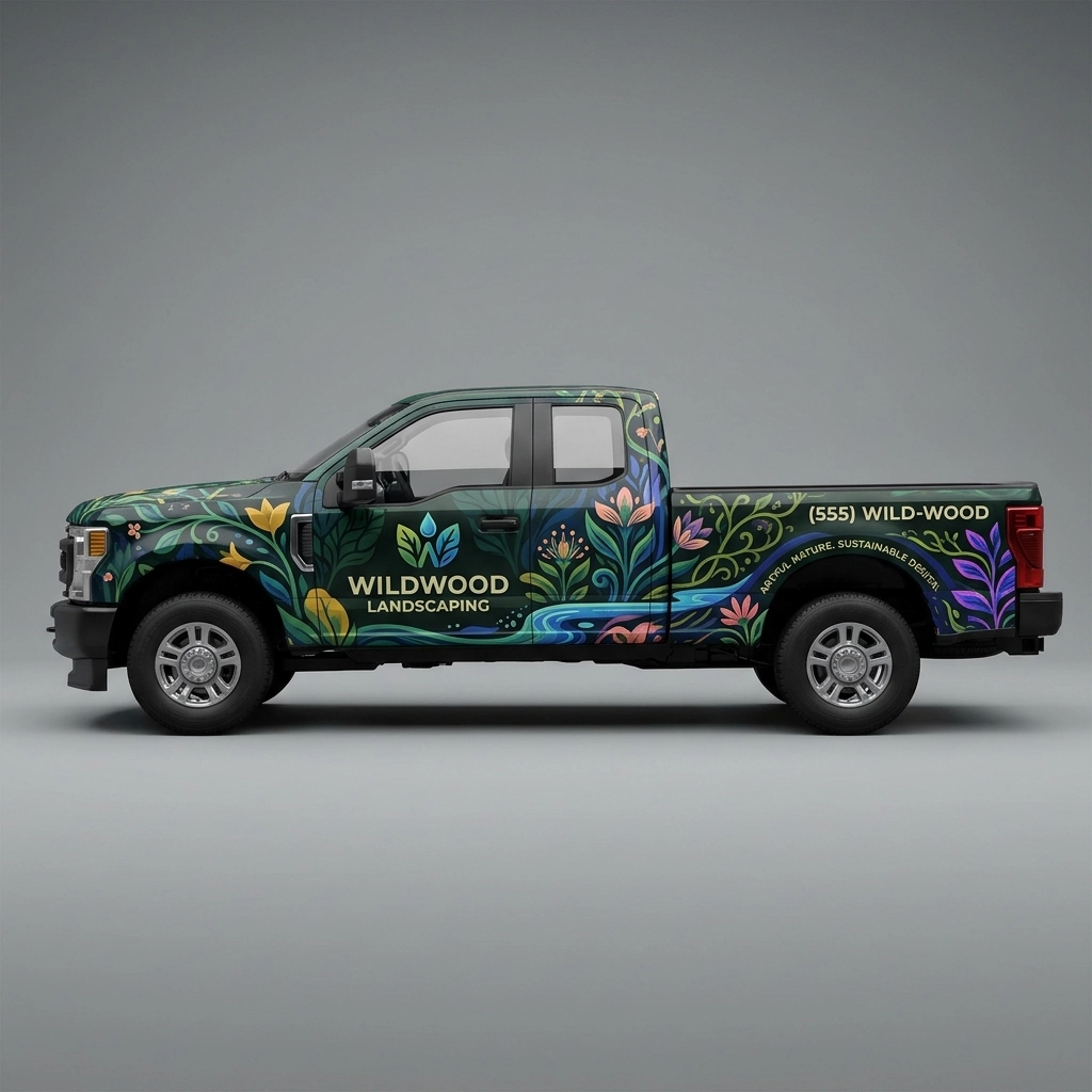2025 Ford F-250 Super Duty XLT wrap concept