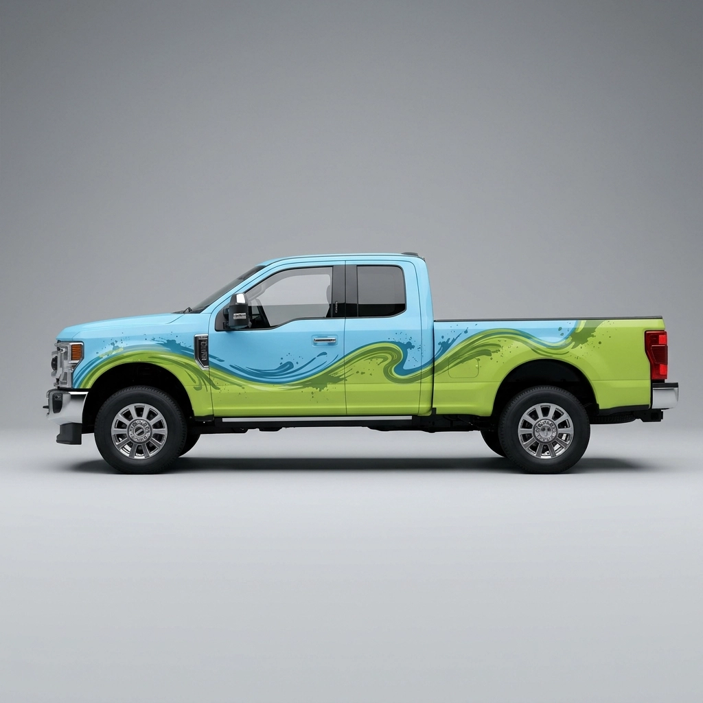 2025 Ford F-250 Super Duty XLT wrap concept
