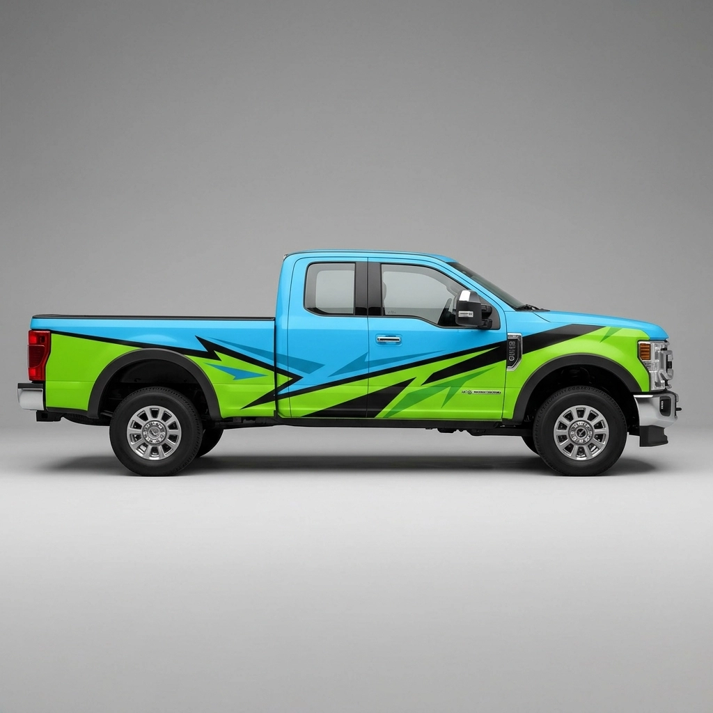 2025 Ford F-250 Super Duty XLT wrap concept