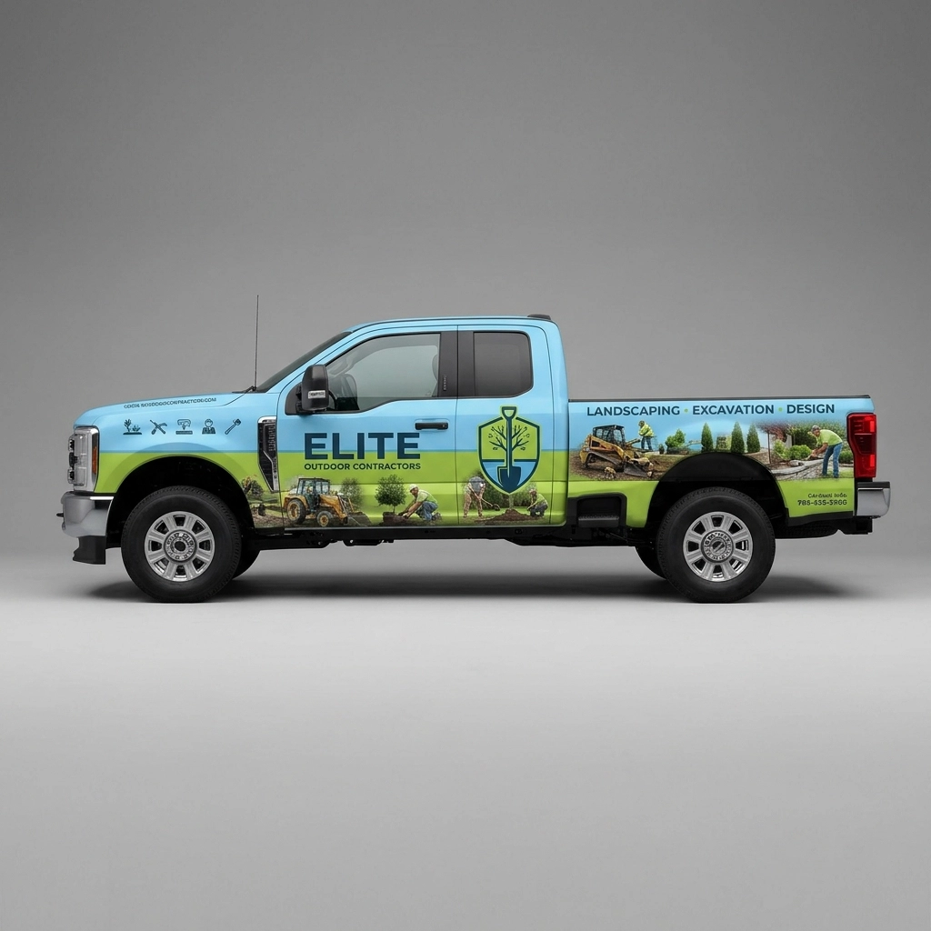2025 Ford F-250 Super Duty XLT wrap concept