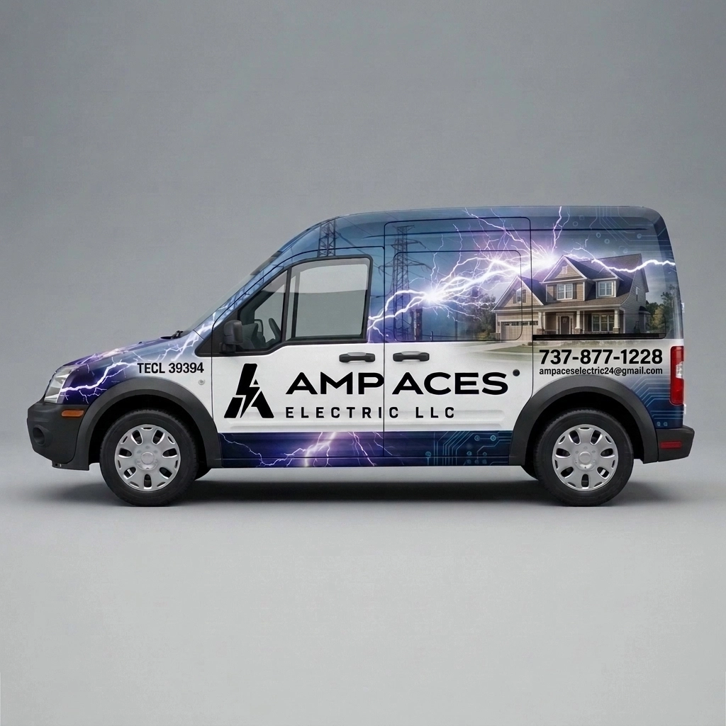 2014 Ford Transit Connect XLT wrap concept