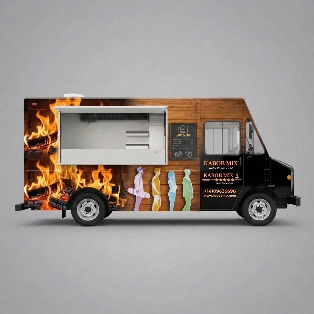 Food Truck wrap concept