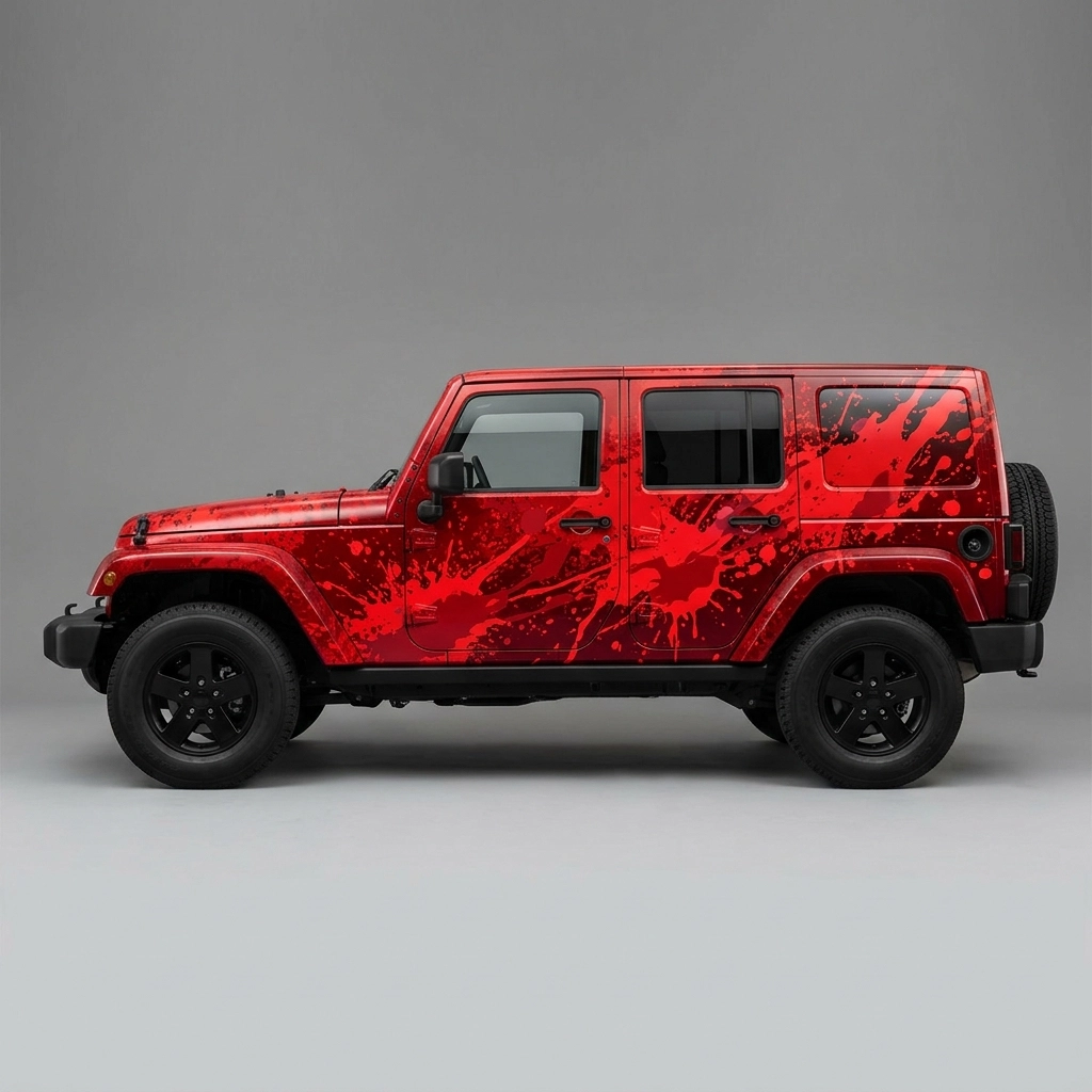 2016 Jeep Wrangler Unlimited Sahara wrap concept