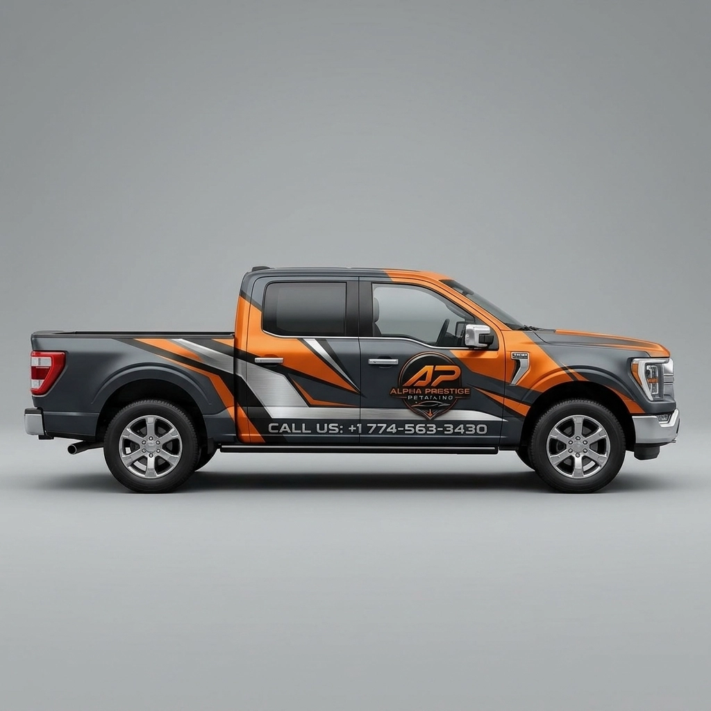 2021 Ford F-150 XL wrap concept