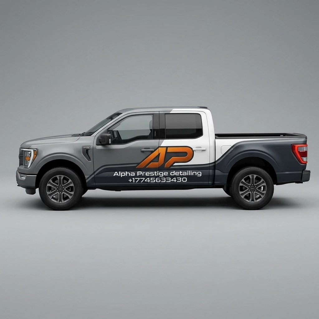 2021 Ford F-150 XL wrap concept