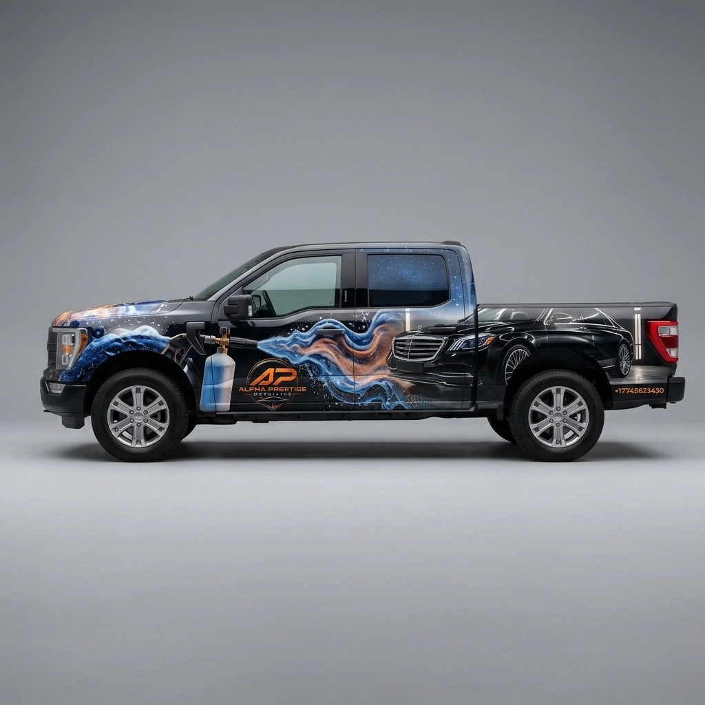 2021 Ford F-150 XL wrap concept