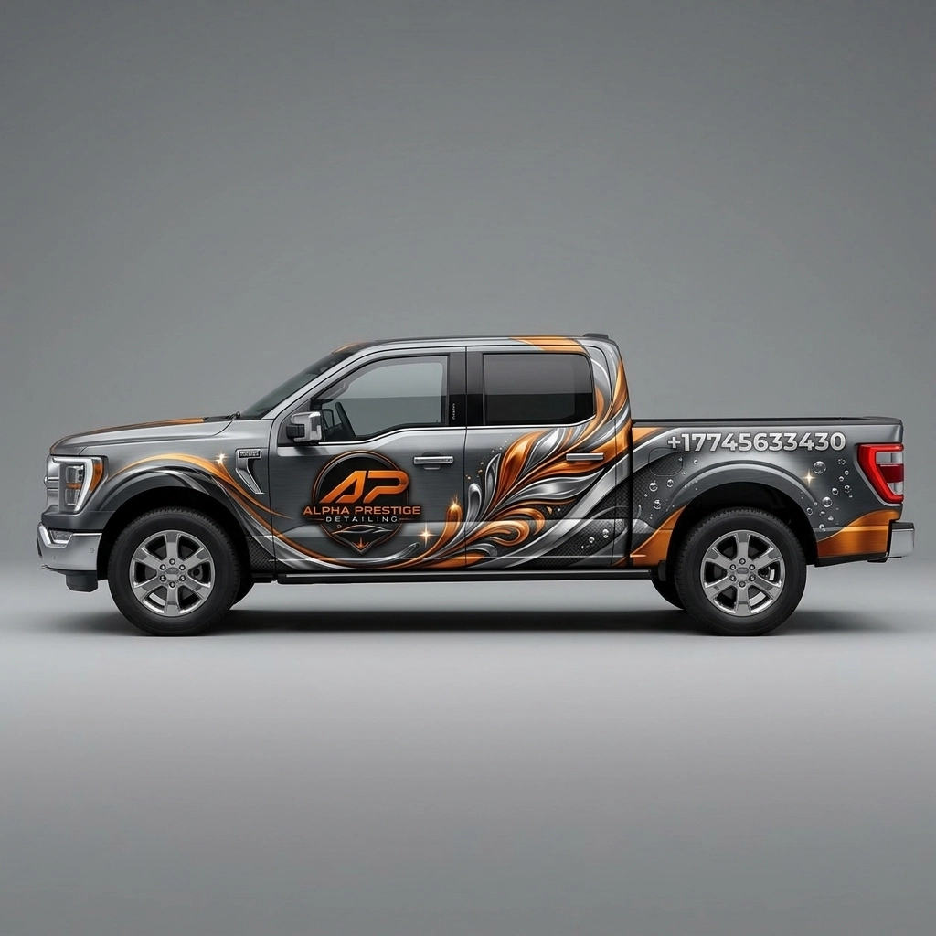 2021 Ford F-150 XL wrap concept