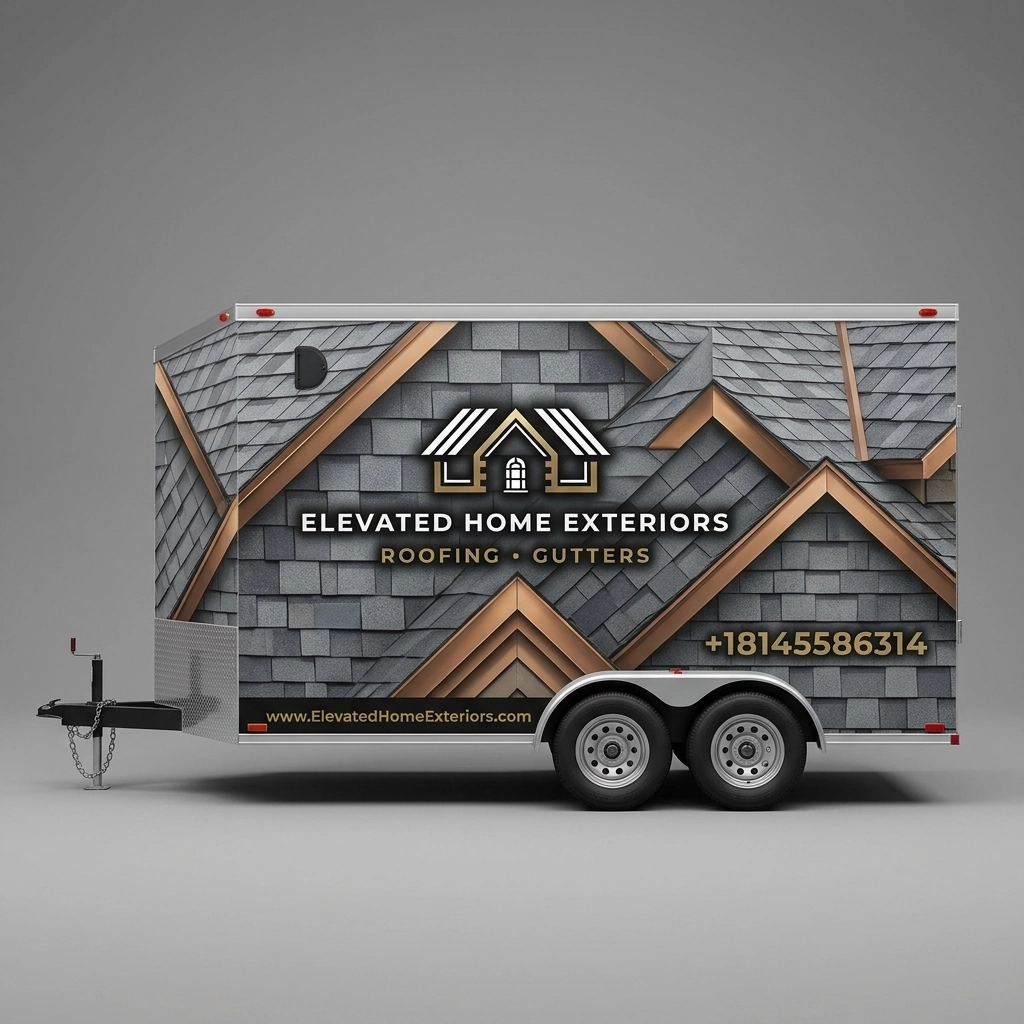 V-Nose Trailer wrap concept
