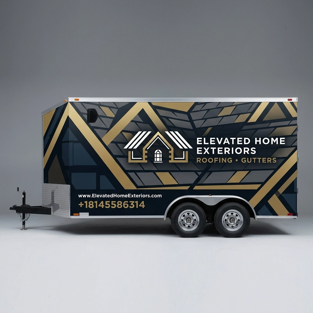 V-Nose Trailer wrap concept
