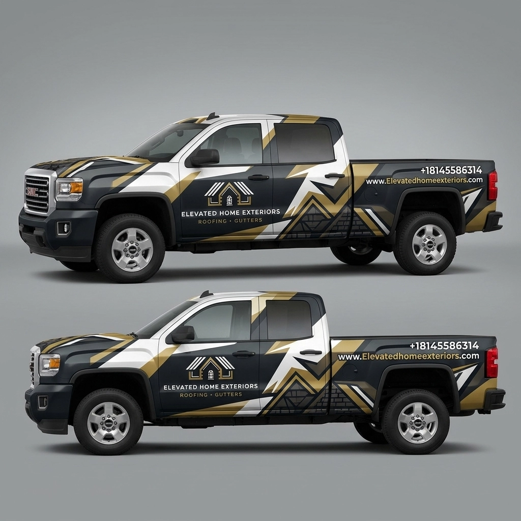 2018 GMC Sierra 2500 HD SLE wrap concept