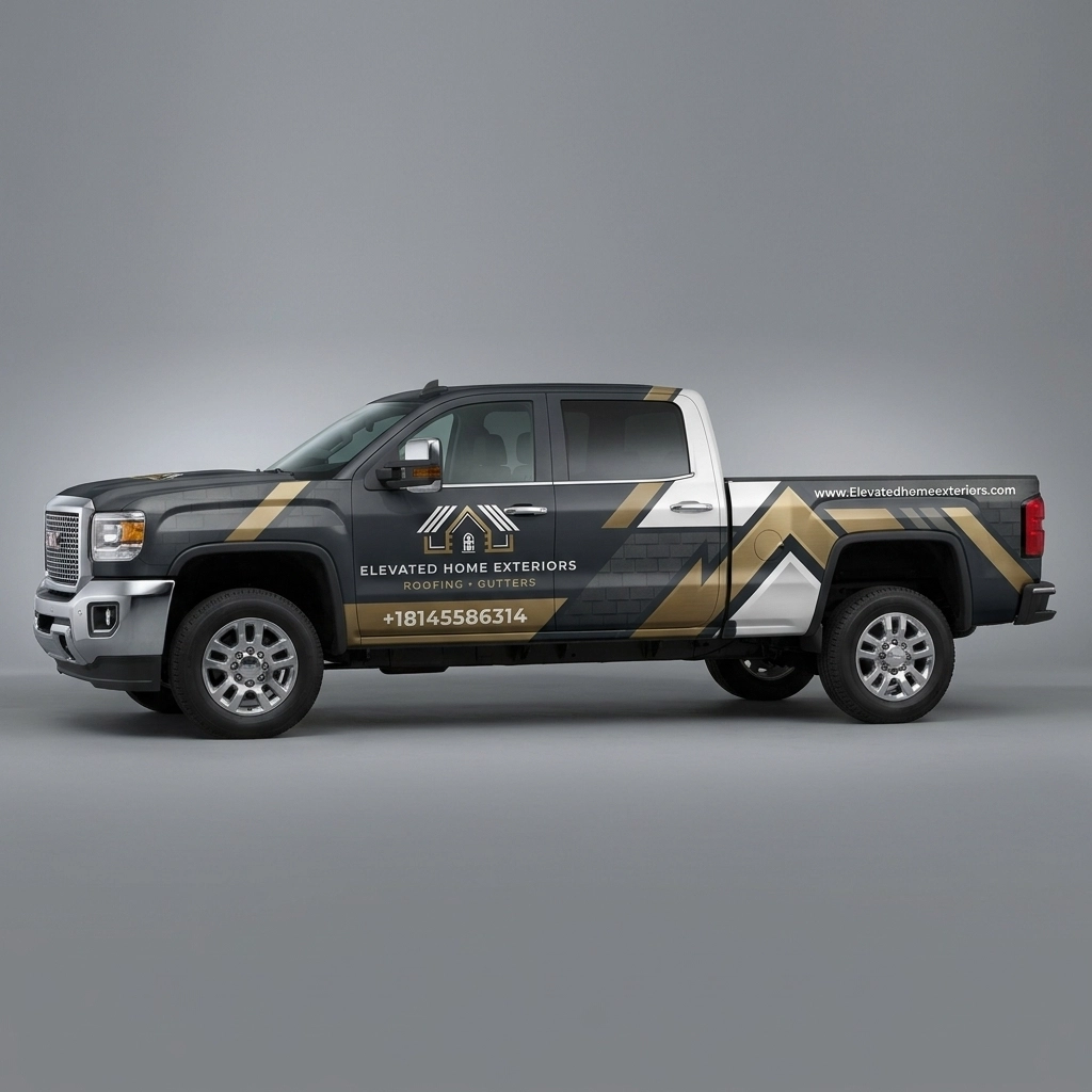 2018 GMC Sierra 2500 HD SLE wrap concept