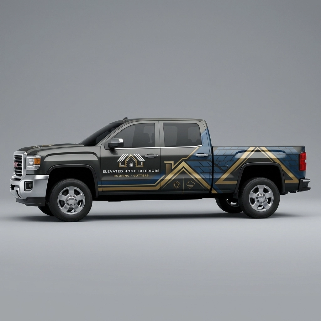 2018 GMC Sierra 2500 HD SLE wrap concept