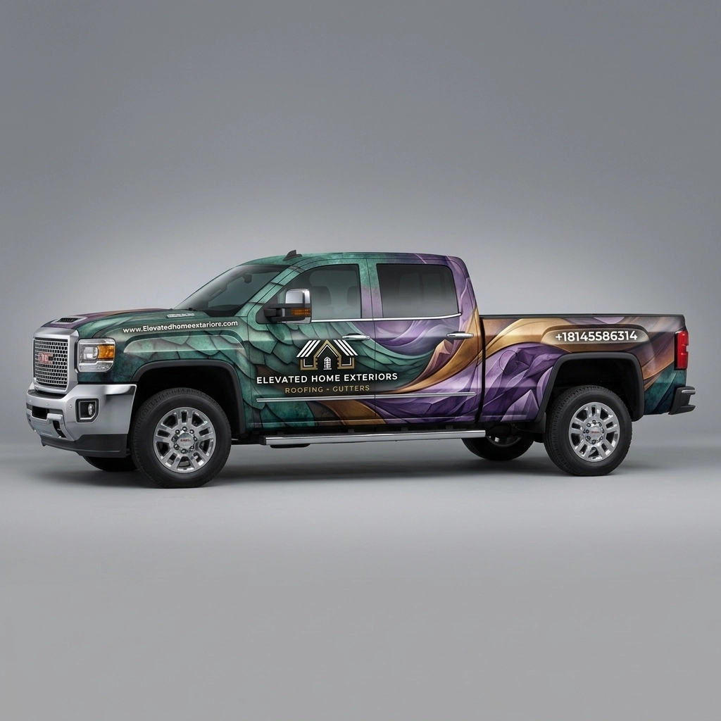2018 GMC Sierra 2500 HD SLE wrap concept