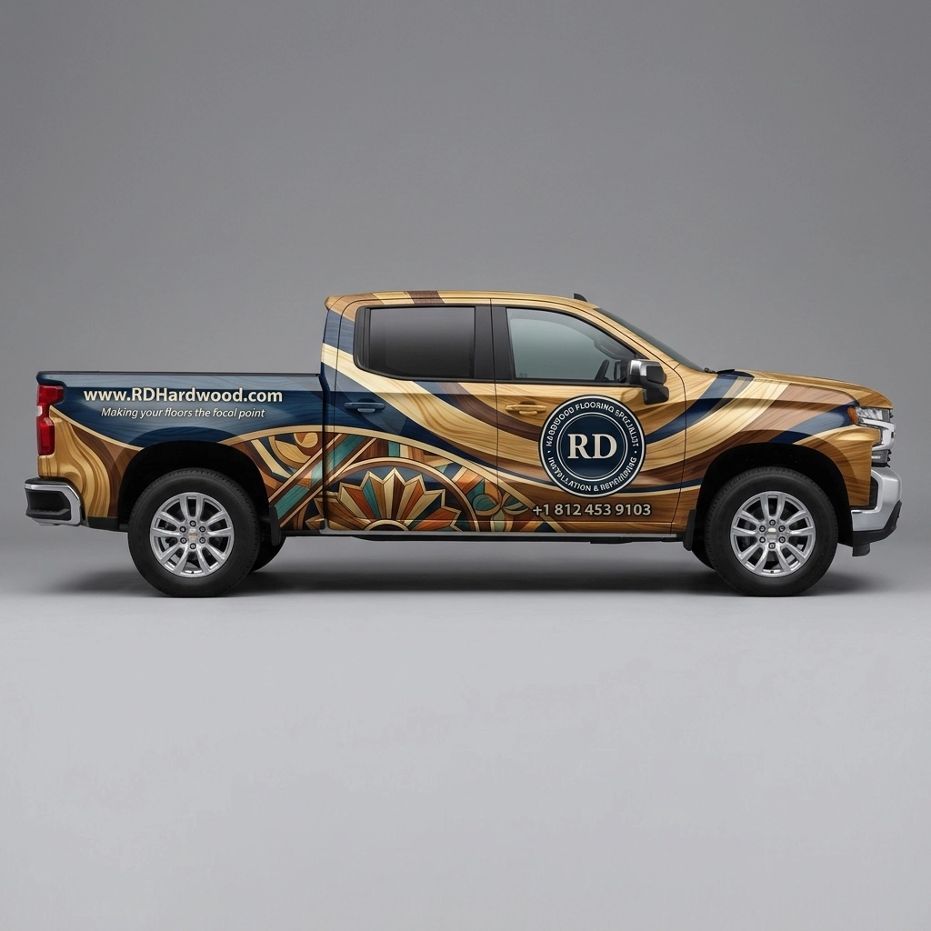 2019 Chevrolet Silverado 1500 Custom Trail Boss wrap concept