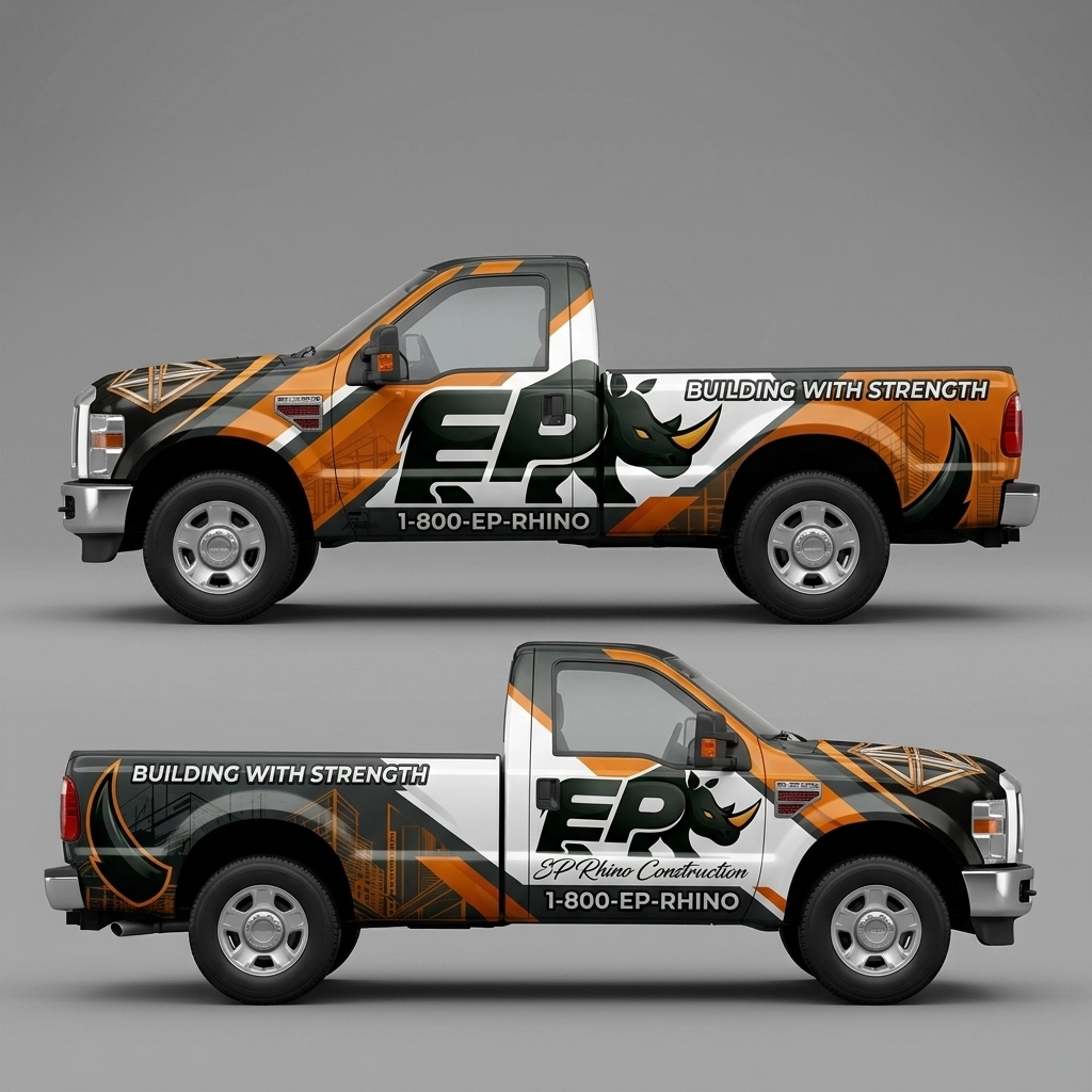 2009 Ford F-350 Super Duty XL wrap concept