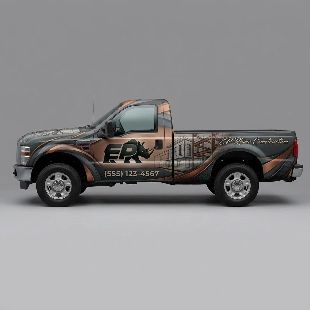 2009 Ford F-350 Super Duty XL wrap concept