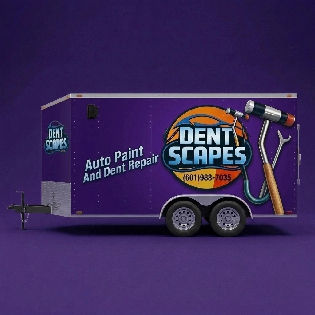 V-Nose Trailer wrap concept