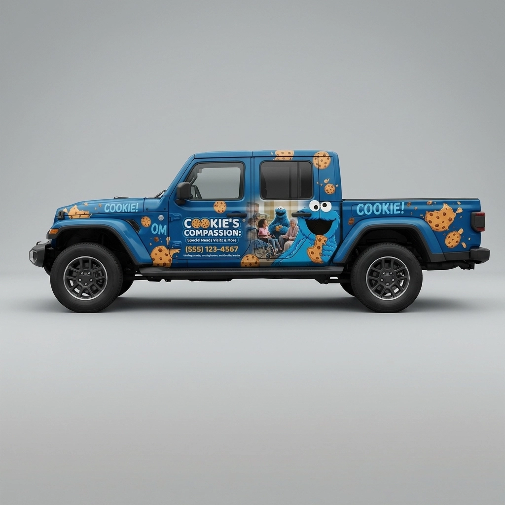 2022 Jeep Gladiator Rubicon wrap concept