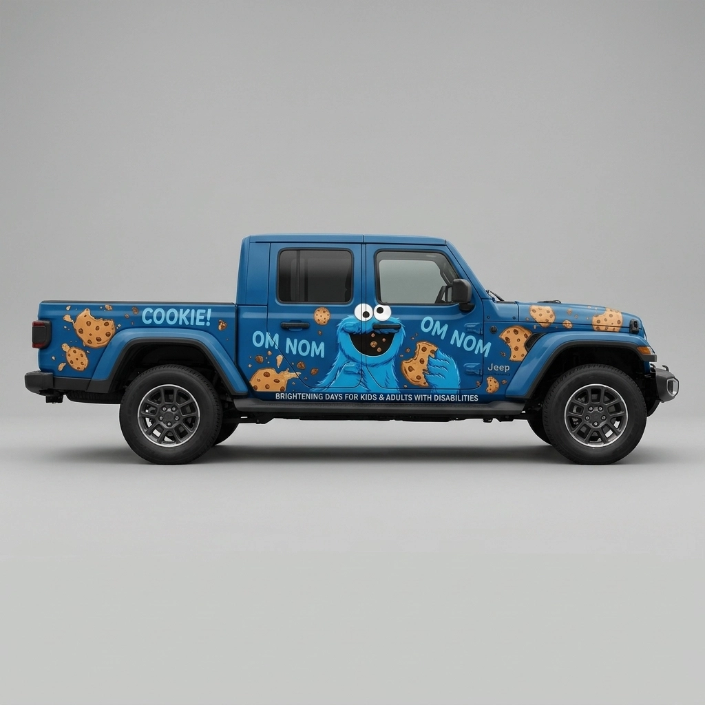 2022 Jeep Gladiator Rubicon wrap concept