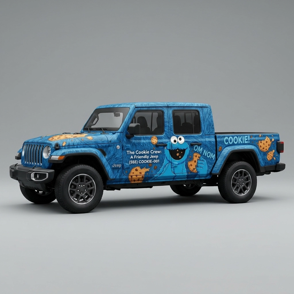 2022 Jeep Gladiator Rubicon wrap concept