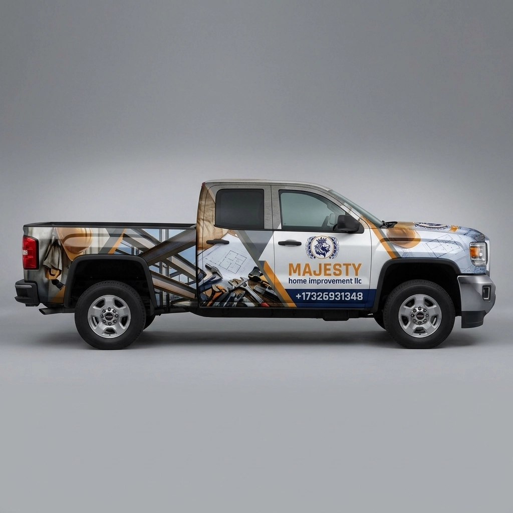 2015 GMC Sierra 2500 HD SLT wrap concept