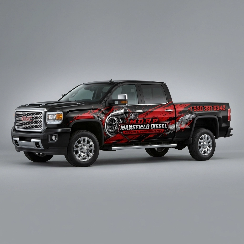 2017 GMC Sierra 2500 HD Denali wrap concept