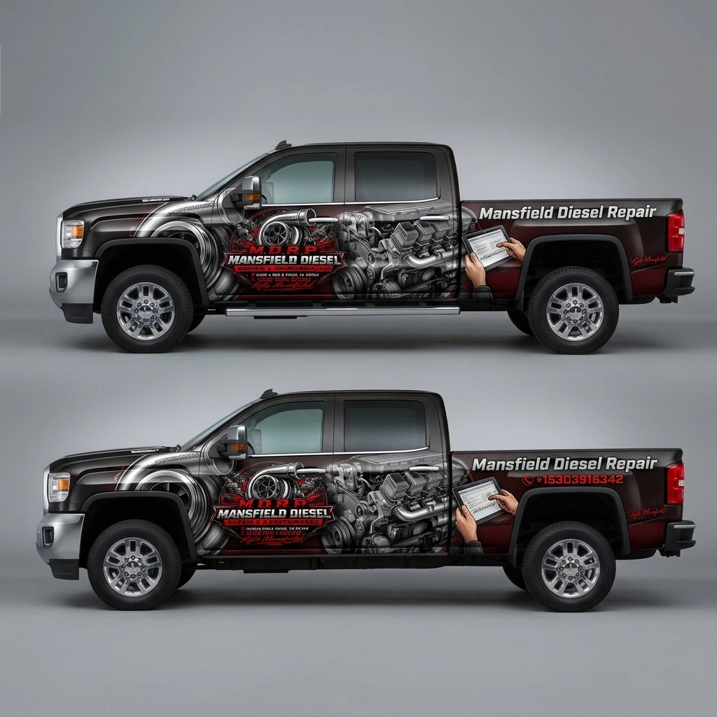 2017 GMC Sierra 2500 HD Denali wrap concept