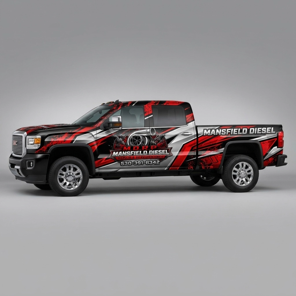 2017 GMC Sierra 2500 HD Denali wrap concept