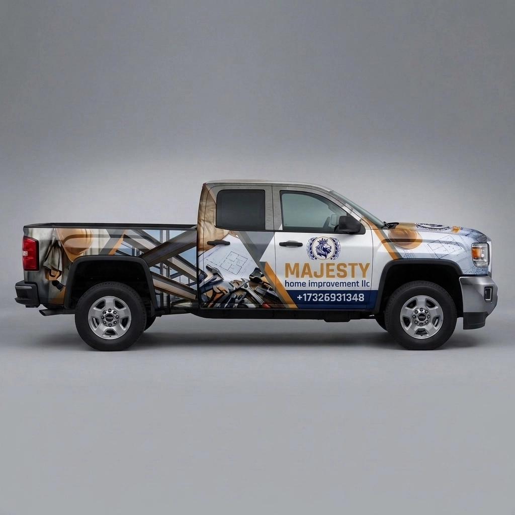 2015 GMC Sierra 2500 HD SLT wrap concept