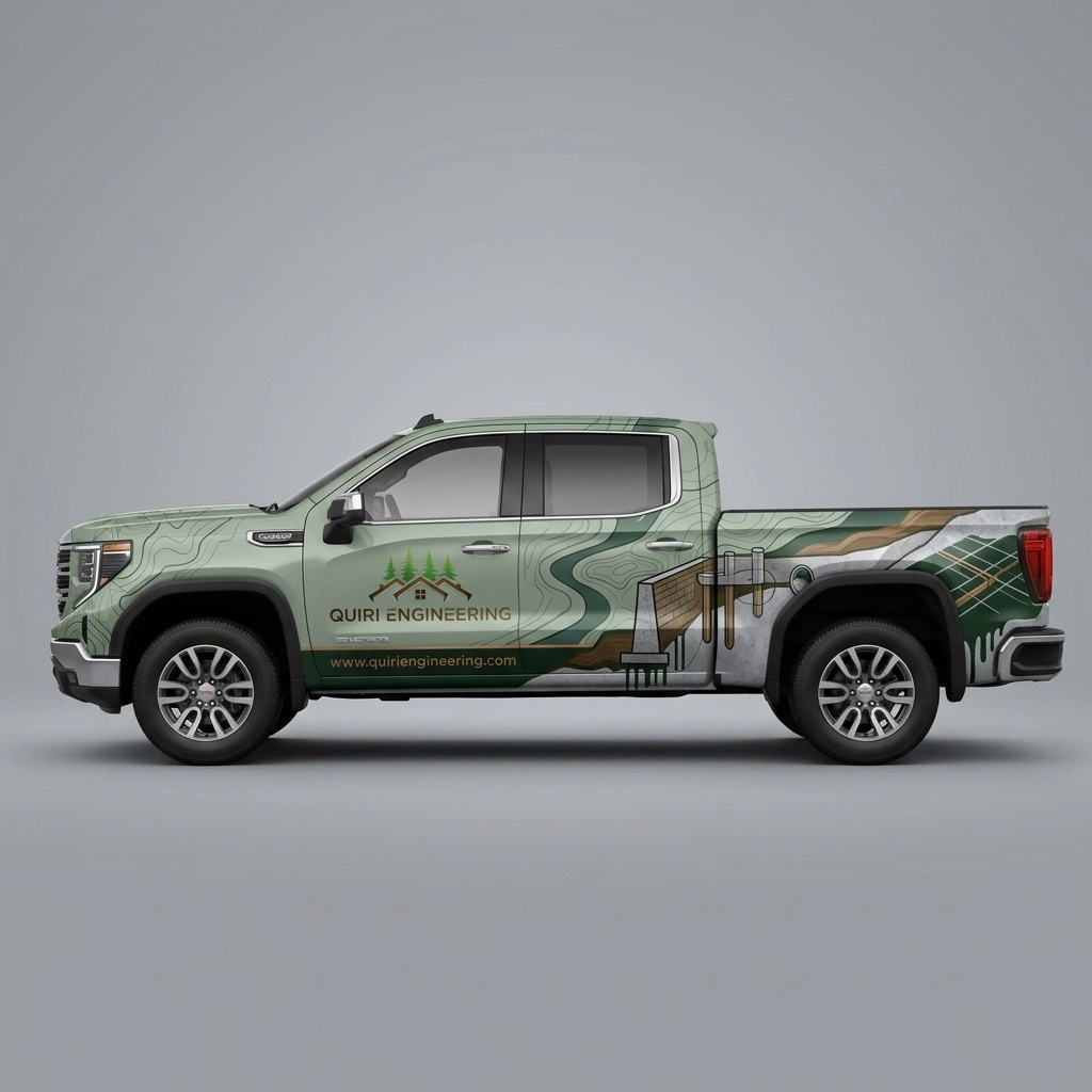 2022 GMC Sierra 1500 Elevation wrap concept