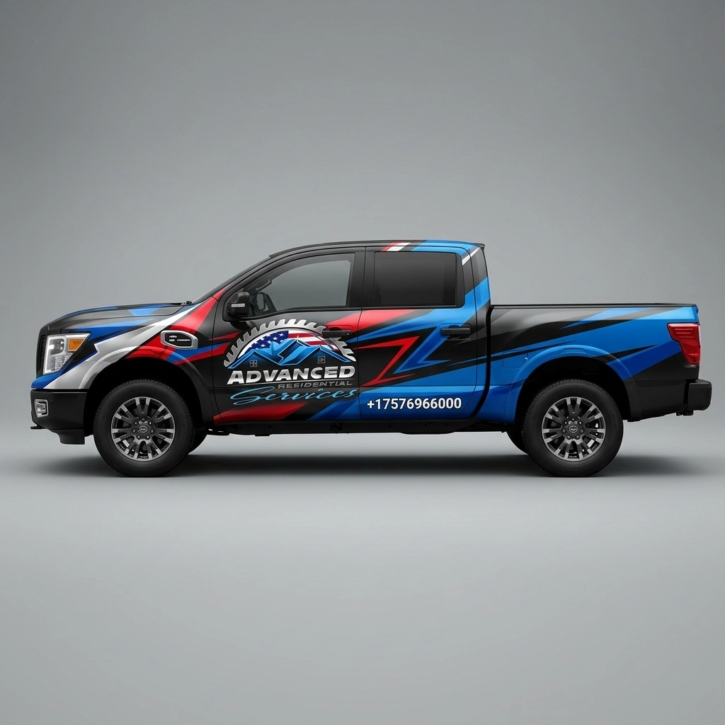 2018 Nissan Titan XD Platinum Reserve wrap concept