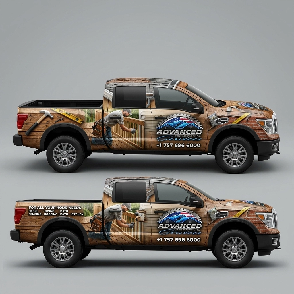 2018 Nissan Titan XD Platinum Reserve wrap concept