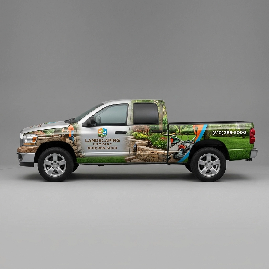 2008 Dodge Ram 1500 SLT wrap concept
