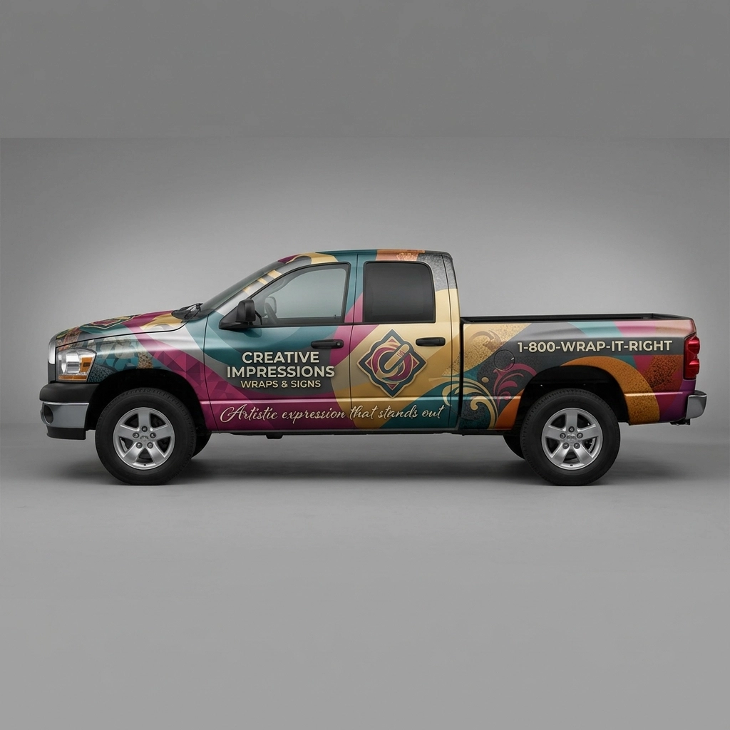 2008 Dodge Ram 1500 SLT wrap concept