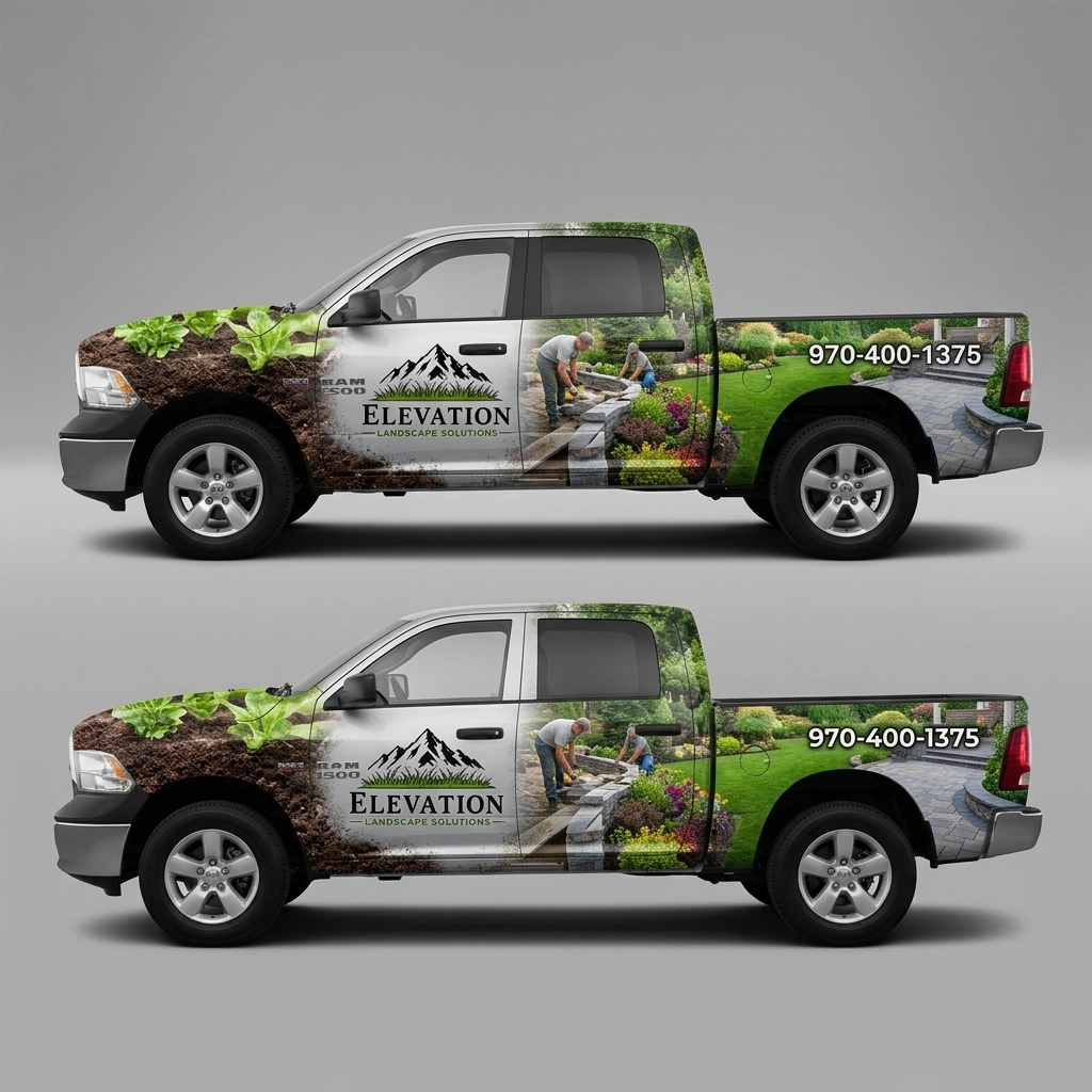 2012 Ram 1500 SLT wrap concept