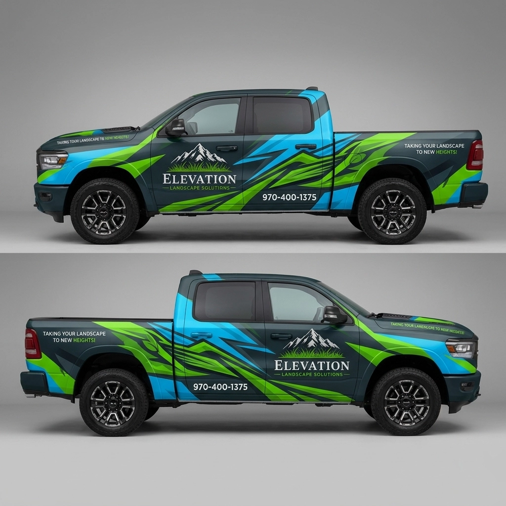 2012 Ram 1500 SLT wrap concept