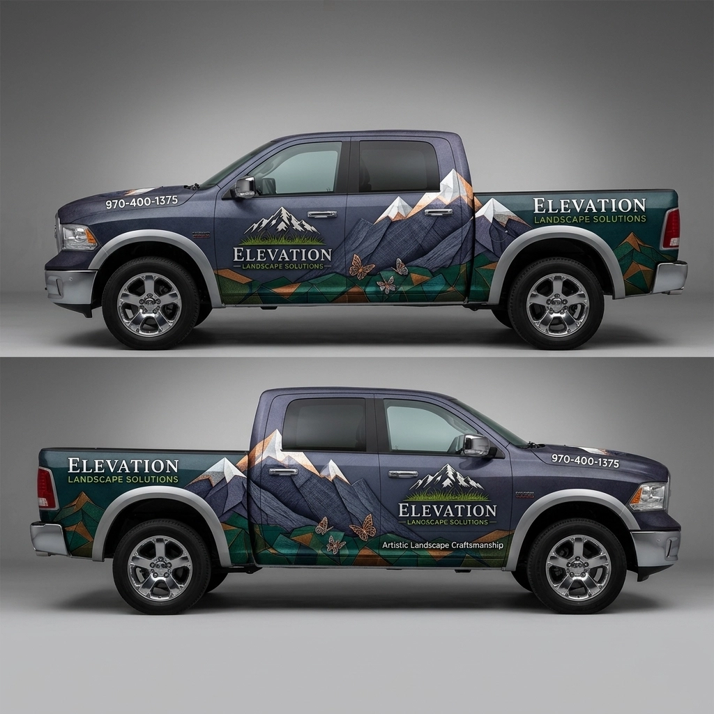 2012 Ram 1500 SLT wrap concept